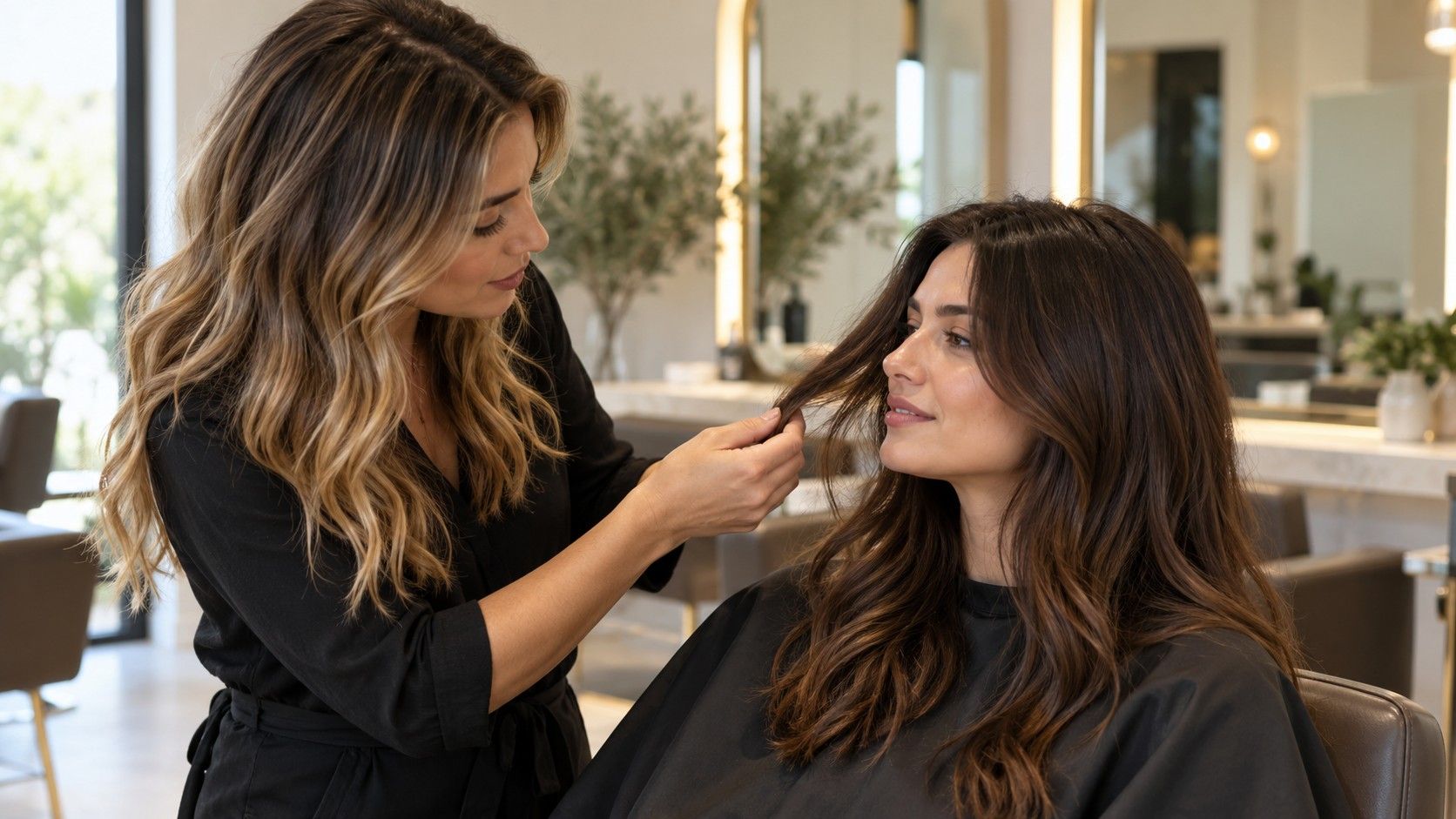Reading Hair Color Simulator Results Before a Salon Visit