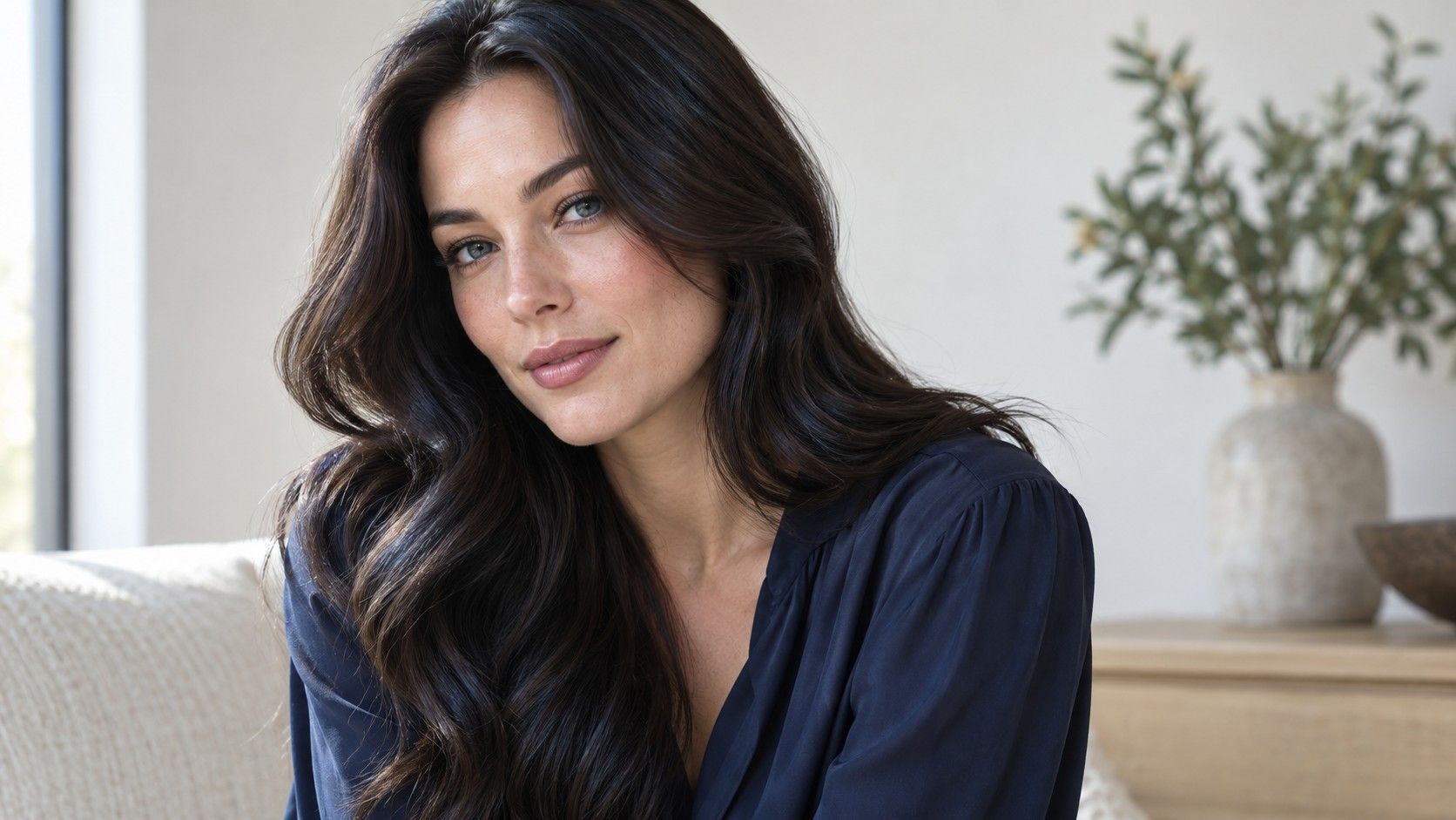 True Winter Hair Colors: Compare Dark Shades Around Your Face